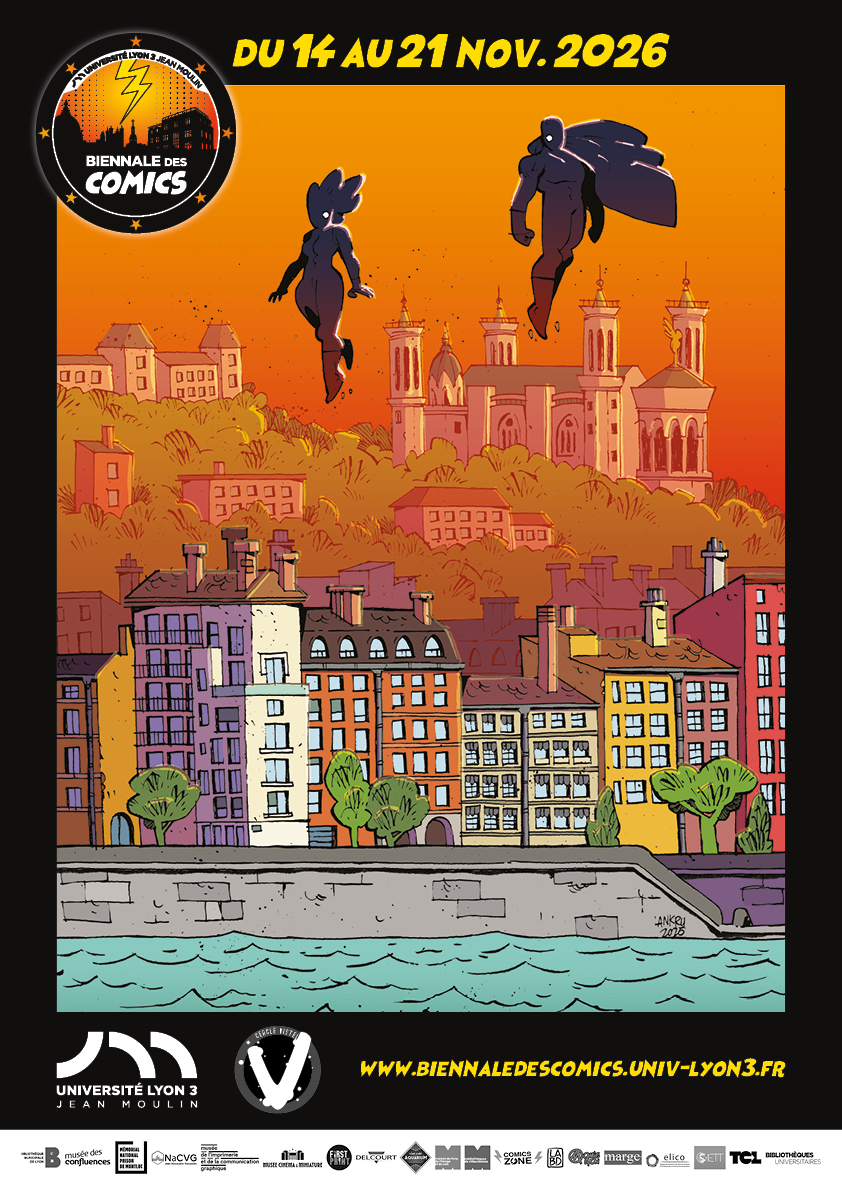 affiche biennale des comics