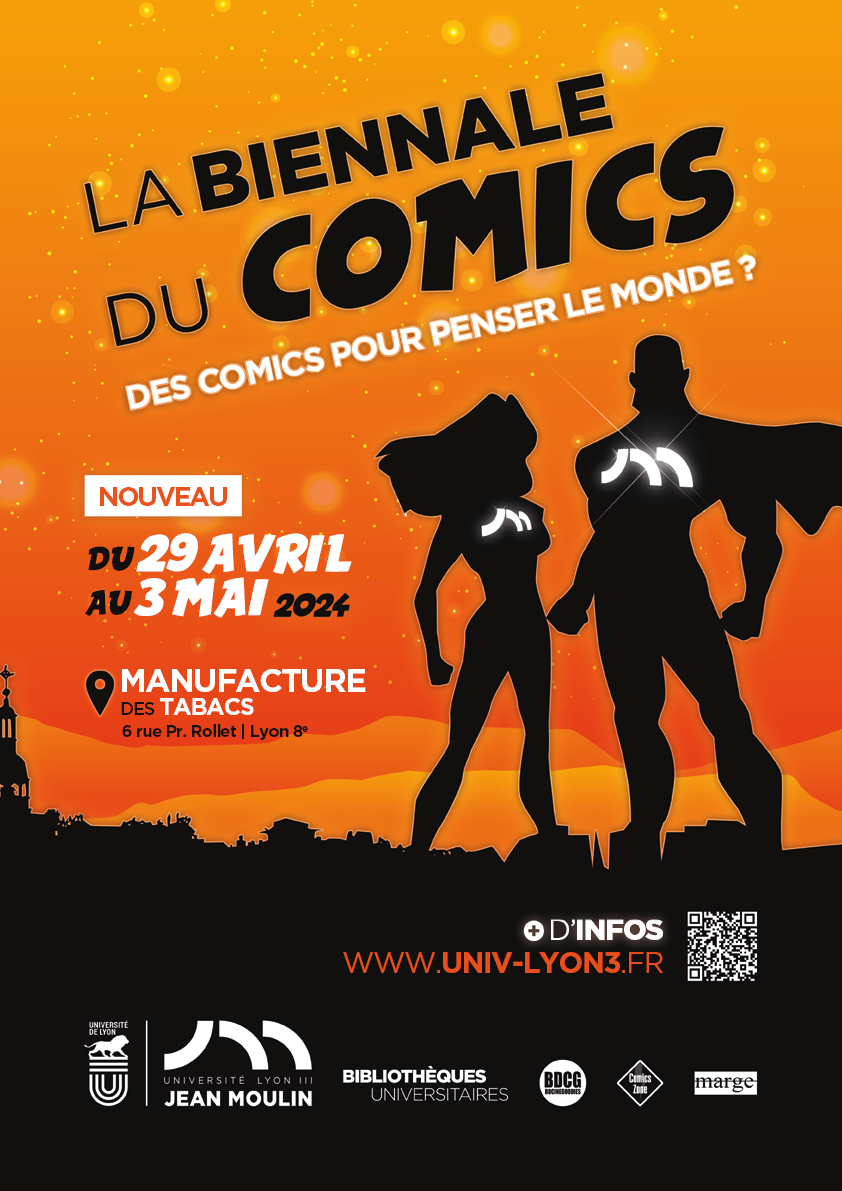 biennale du comics 2024 affiche